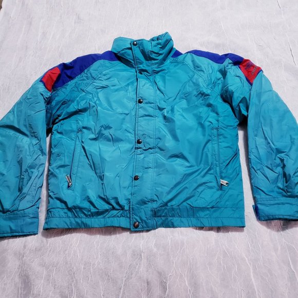 The North Face Jackets & Blazers - The North Face Extreme Vintage Ski Snow Jacket Teal Blue Red Retro 80s